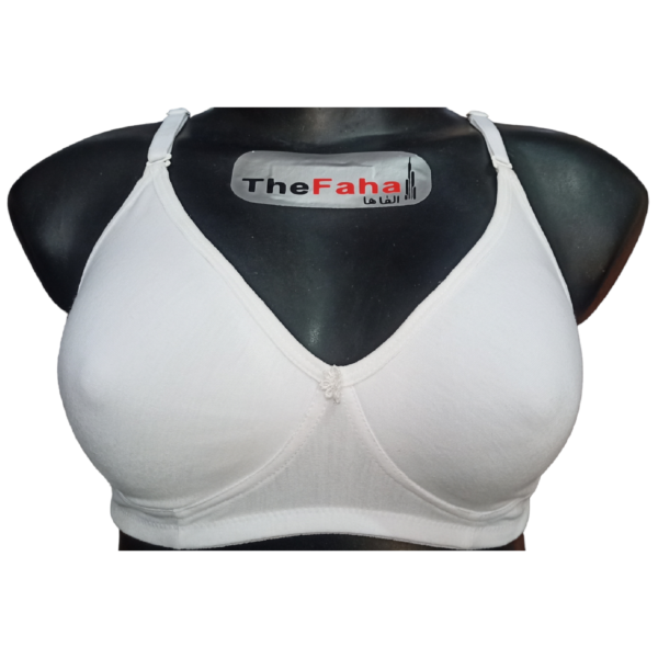 TheFaha - white colour bra for women