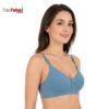 The Faha Women's Cotton Full Coverage Padded Wirefree Everyday Bra