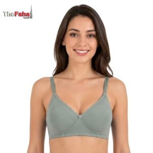 The Faha Women's Cotton Full Coverage Padded Wirefree Everyday Bra