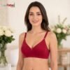 Women's Cotton Full Coverage Non-Padded Wirefree Everyday Bra
