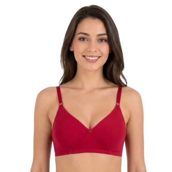 Women's Cotton Full Coverage Non-Padded Wirefree Everyday Bra