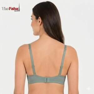 The Faha Women's Cotton Full Coverage Non-Padded Wirefree Everyday Bra | Pack of 2