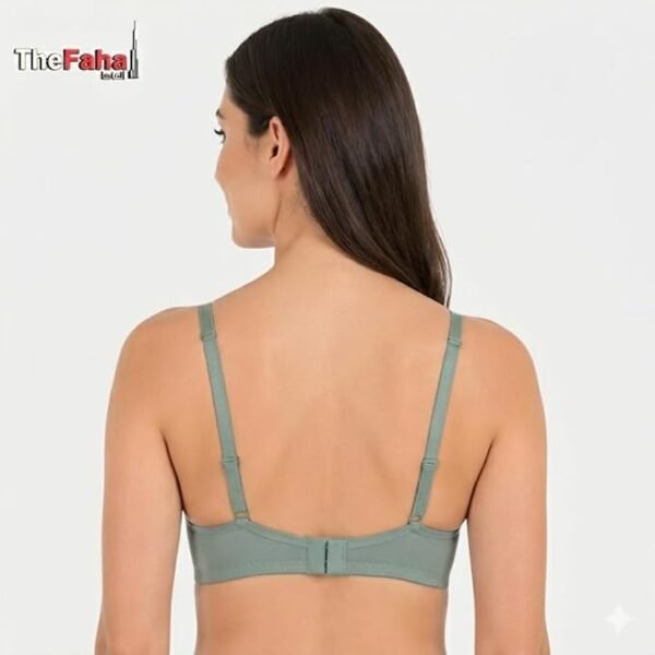 The Faha Women's Cotton Full Coverage Non-Padded Wirefree Everyday Bra | Pack of 2