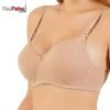 The Faha Women's Cotton Full Coverage Non-Padded Wirefree Everyday Bra | Pack of 2