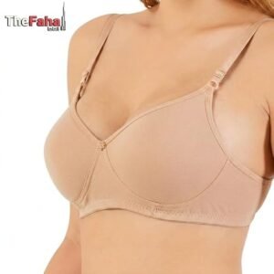 The Faha Women's Cotton Full Coverage Non-Padded Wirefree Everyday Bra | Pack of 2