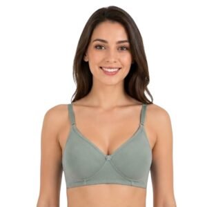 The Faha Women's Cotton Full Coverage Padded Wirefree Everyday Bra