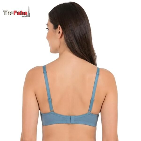 The Faha Women's Cotton Full Coverage Padded Wirefree Everyday Bra