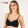 The Faha Women's Cotton Full Coverage Non-Padded Wirefree Everyday Bra | Pack of 2
