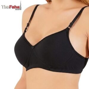 The Faha Women's Cotton Full Coverage Non-Padded Wirefree Everyday Bra | Pack of 2