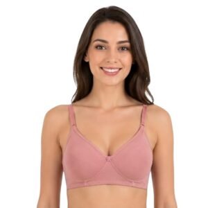 The Faha Women's Cotton Full Coverage Padded Wirefree Everyday Bra