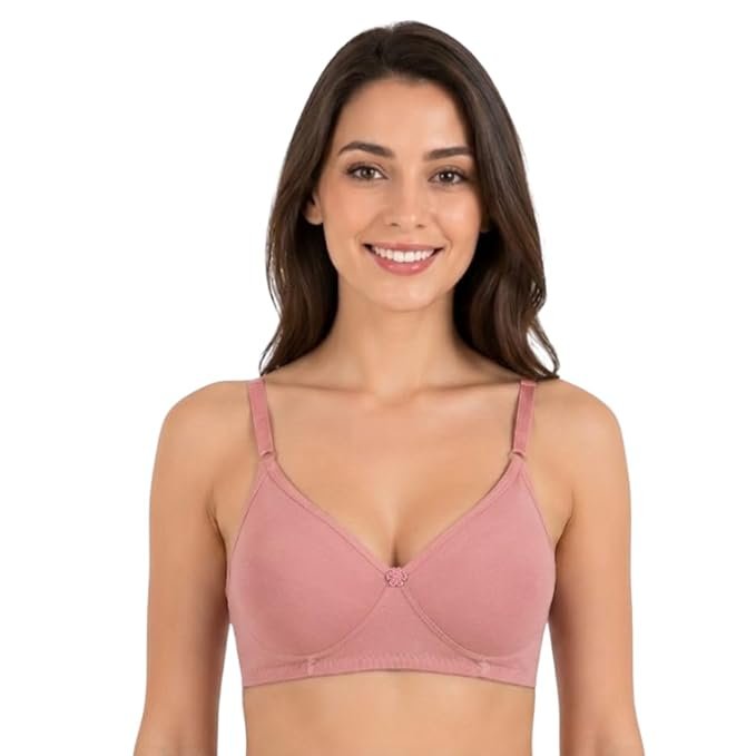 The Faha Women’s Cotton Full Coverage Padded Wirefree Everyday Bra