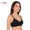 The Faha Women's Cotton Full Coverage Non-Padded Wirefree Everyday Bra