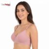 The Faha Women's Cotton Full Coverage Padded Wirefree Everyday Bra | Pack of 2