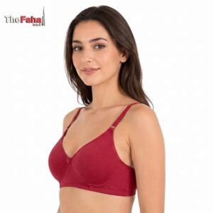 Women's Cotton Full Coverage Non-Padded Wirefree Everyday Bra