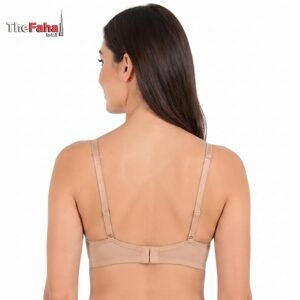 The Faha Women's Cotton Full Coverage Non-Padded Wirefree Everyday Bra