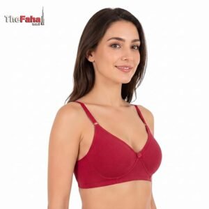 Women's Cotton Full Coverage Non-Padded Wirefree Everyday Bra